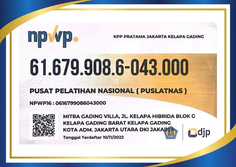 No NPWP
